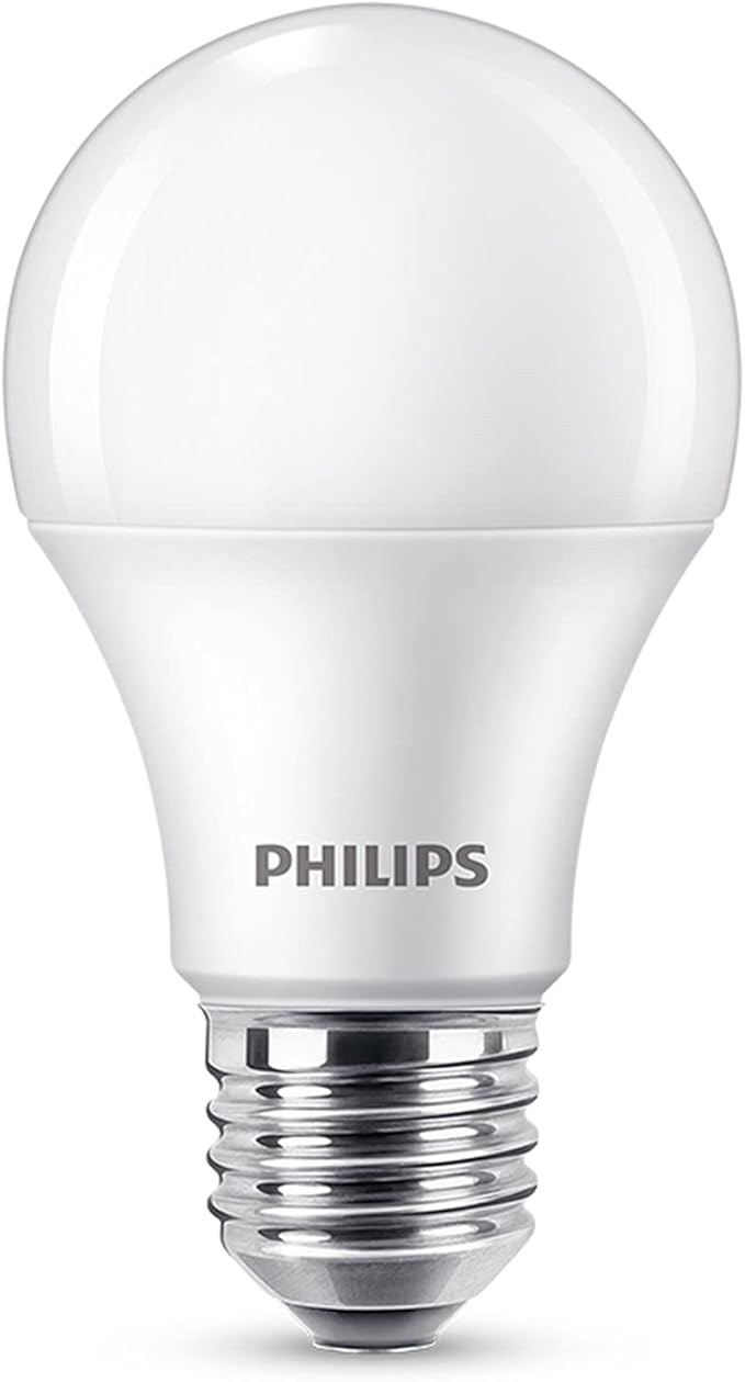 Philips LED Paquete de 8 Focos A19 de Luz Fría