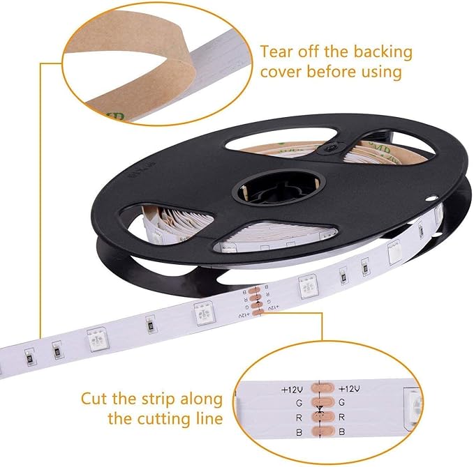 Tira Led TV, Fotgear Banda de Luces LED 2M RGB